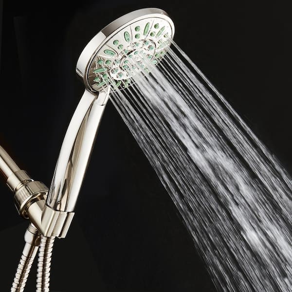 Shower Head Set For Sink, Bathroom Hand Shower, Telescopic Hose, Perfect  For Washing Hair Or Cleaning The Sink (faucet Not Included) (silver)