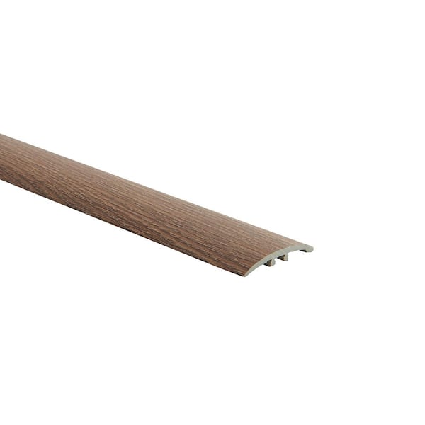 Malibu Wide Plank French Oak Melrose 0.275 in. Thickness x 1.85 in. Width x 94.48 in. Length Vinyl 3 In 1 Molding