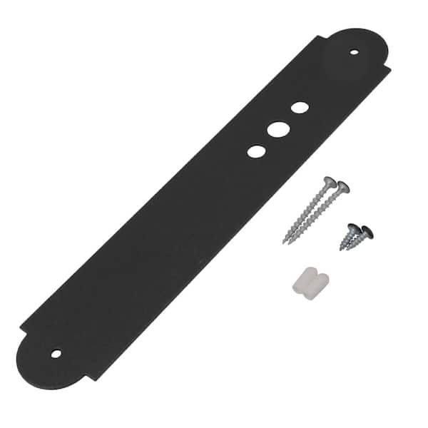 Black Escutcheon Plate For Lock Mounting