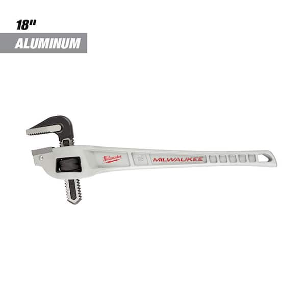 Milwaukee 18 in. Aluminum Offset Pipe Wrench