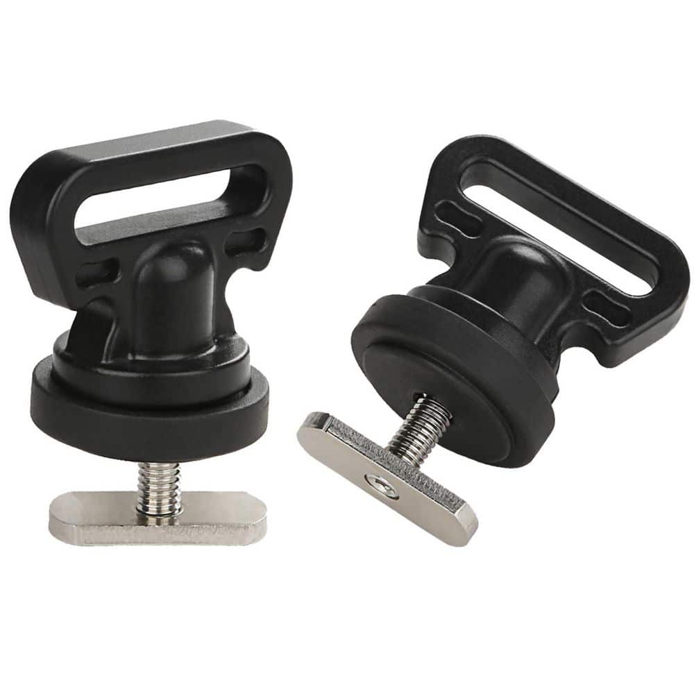 2-Piece Marine Grade Polymer Stainless Steel Vertical Tie Downs for Kayak Track Mount Securing Accessories price history on PriceWatchPro