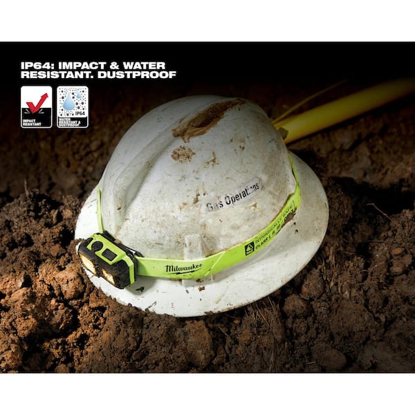 Milwaukee 310 Lumens LED Intrinsically Safe Spot/Flood Headlamp (2