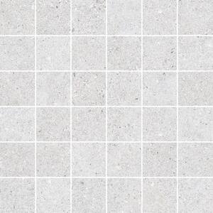 Sassi White 12 in. x 12 in. Glazed Porcelain Floor and Wall Mosaic Tile (6 sq. ft. / case)