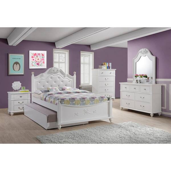 Girls white 2024 bedroom set