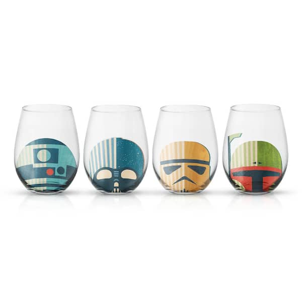 Star Wars Ugly Sweater Collection Stemless Drinking Glass Set Of 4