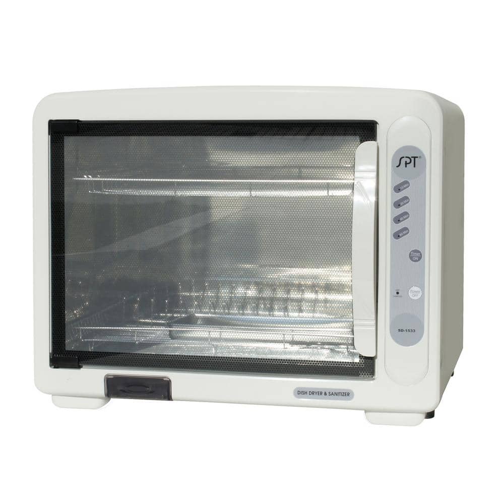 Ivory Stainless Steel Dish Dryer and Sanitizer