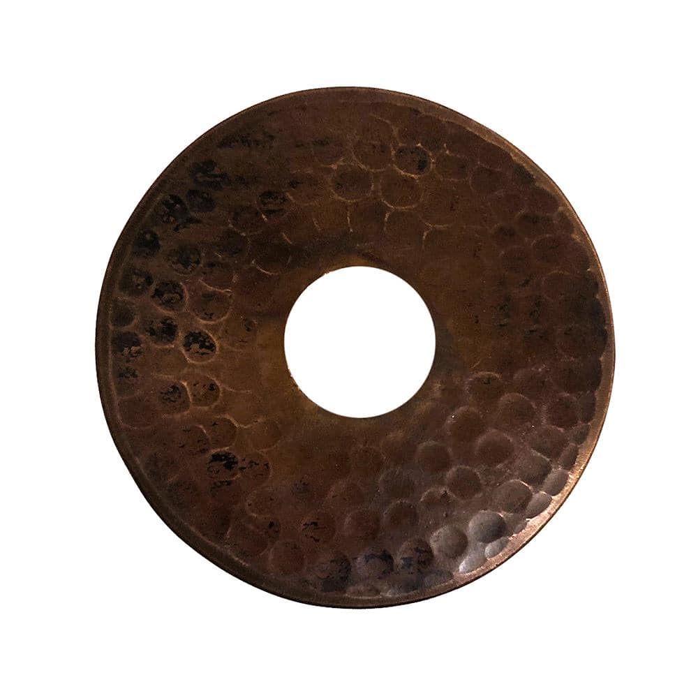 Hand-Hammered Copper Oil Rubbed Bronze Pendant Light