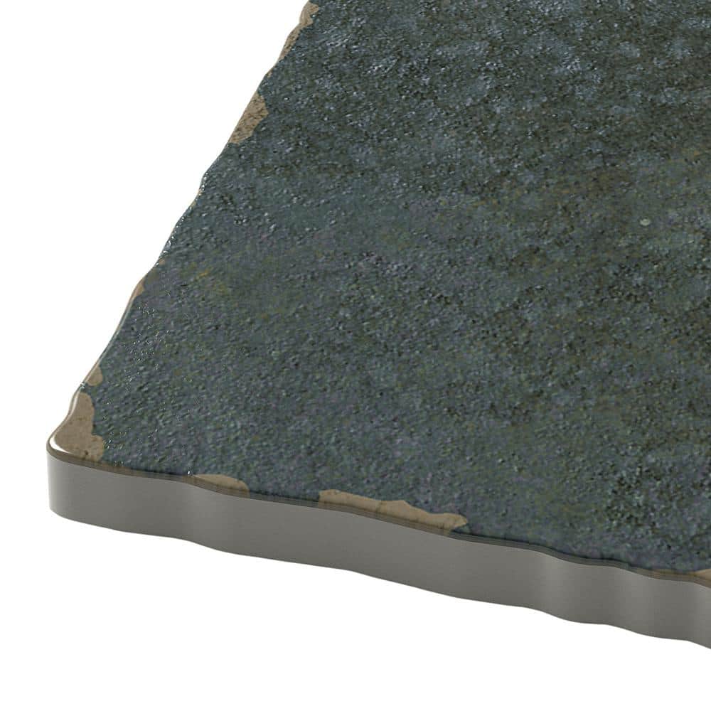 Mandalay Green Polished Ceramic Subway Wall Tile