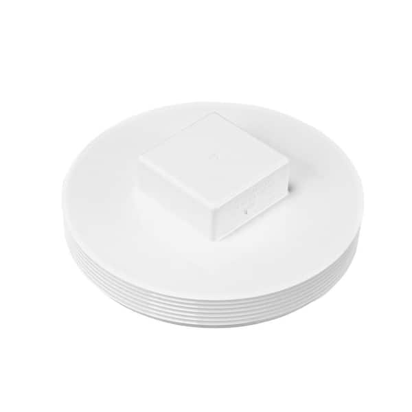 NDS PVC S&D Cleanout Plug, 6 in. MPT