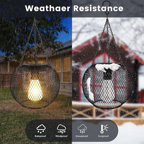 Umbrella Hanging Solar Lantern 2-pack Umbrella Hanging Solar Lantern 2-pack