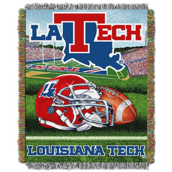 THE NORTHWEST GROUP Louisiana Tech University Polyester Throw Blanket