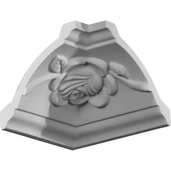 3-3/4 in. x 3-3/4 in. x 3-1/4 in. Urethane Inside Corner Moulding (matches moulding MLD03X03X05BU)
