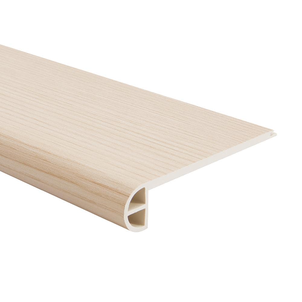 French Oak Clearlake 0.984 in. Thickness x 4.527 in. Width x 94.48 in. Length Vinyl Flush Stair Nose Molding price history on PriceWatchPro