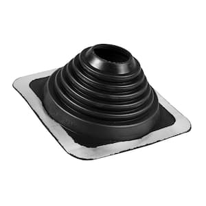 Master Flash 10 in. x 10 in. Vent Pipe Roof Flashing with 2-3/4 in. - 7 in. Adjustable Diameter