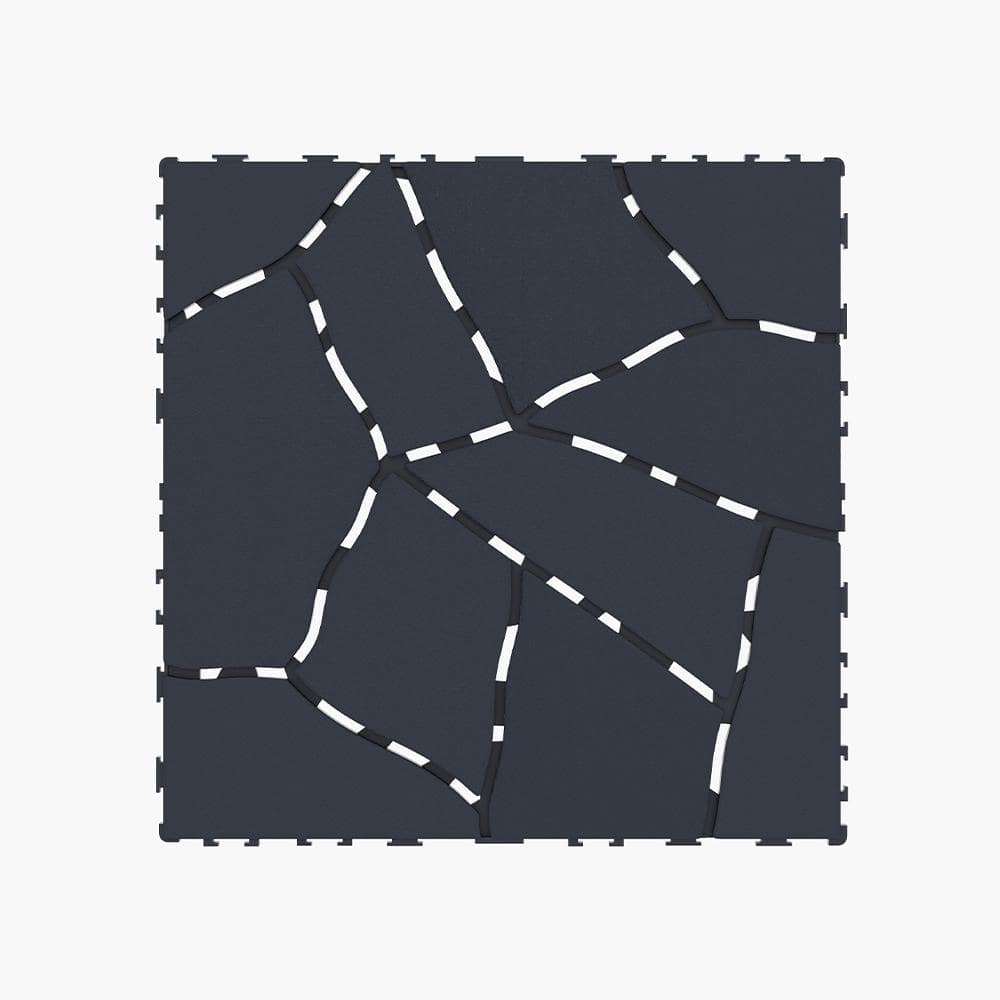 1 ft. x 1 ft. All-Weather Outdoor Plastic Interlocking Deck Tiles, Garage Floor Tiles in Gray Pattern 6 (44 Per Case) price history on PriceWatchPro