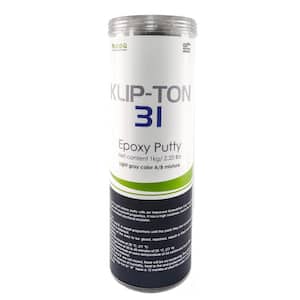 2.2 lbs./1 Kg - KLIPTON 31 Epoxy Paste for Repairing and Gluing Metal, Glass, Wood and Ceramic Surfaces. Beige
