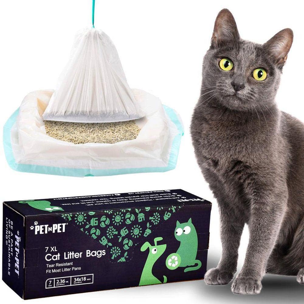 34 in. x 18 in. X-Large Heavy-Duty Cat Litter Box Pan Liners (7 Liners-Box) price history on PriceWatchPro