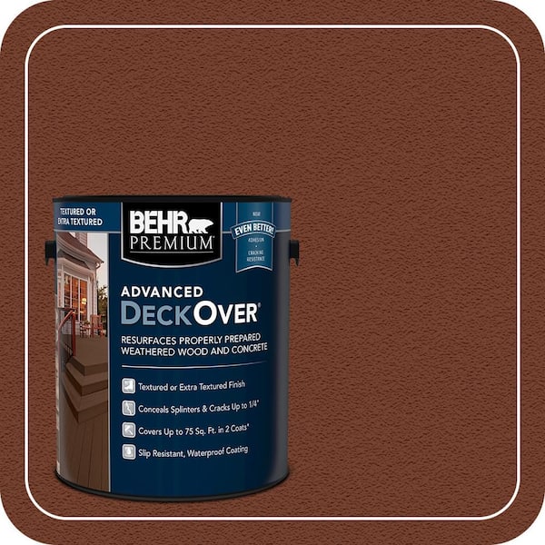 1 gal. #SC-130 California Rustic Textured Solid Color Exterior Wood and Concrete Coating