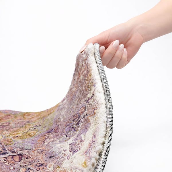 Dream Shag Premium Machine Washable Abstract ADS51 Taffy 3 ft. x 4 ft. Area Rug