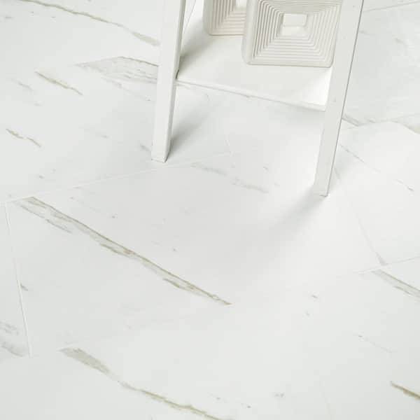 MSI Pietra Calacatta 12 x 24 Matte Porcelain Marble Look