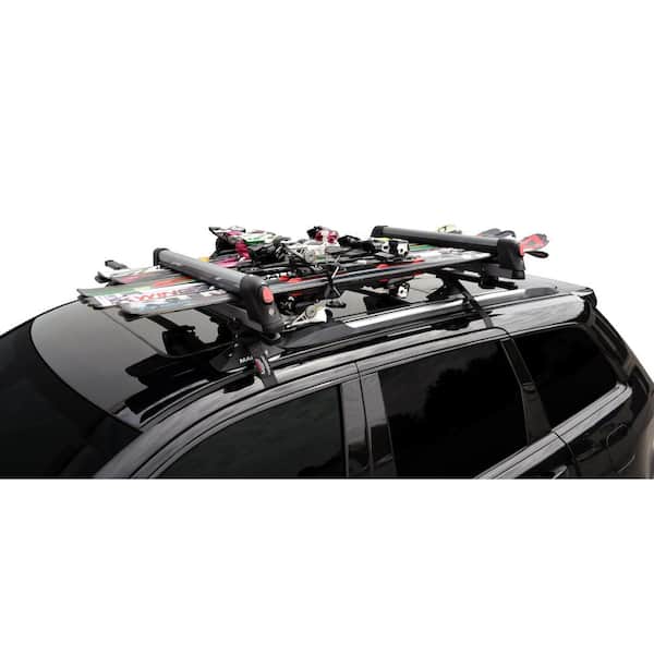 Rhino-Rack Ski And Snowboard Carrier - 3 Skis Or 2 Snowboards