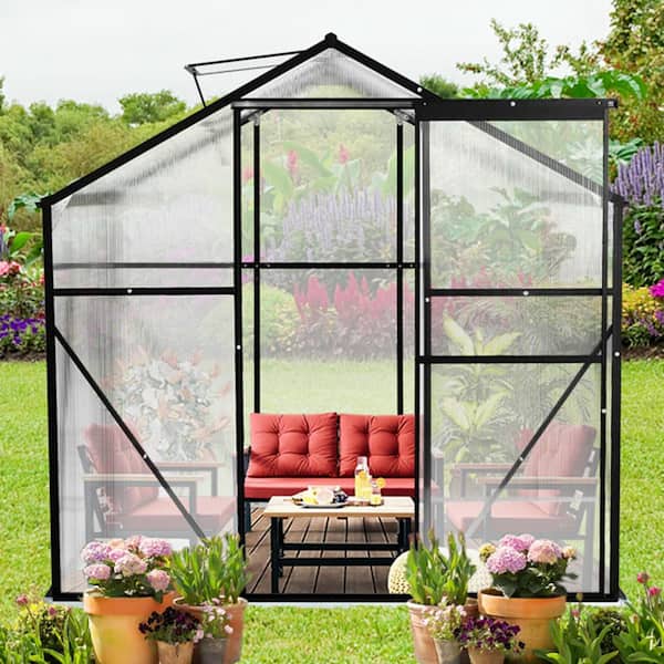 Garvee 96 in. W x 172 in. D x 82 in. H Outdoor Polycarbonate Walk