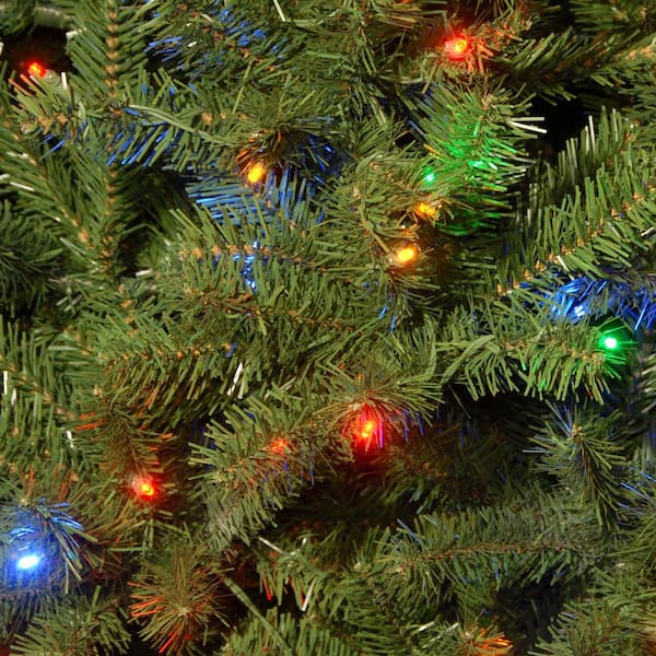 Pre-Lit Artificial Christmas Tree, PowerConnect North Valley Spruce wi –  National Tree Company