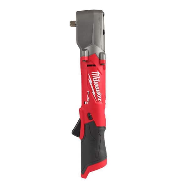Milwaukee M12 FUEL 12V Lithium-Ion Brushless Cordless 3/8 in. Right Angle  Impact Wrench (Tool-Only) 2564-20 - The Home Depot