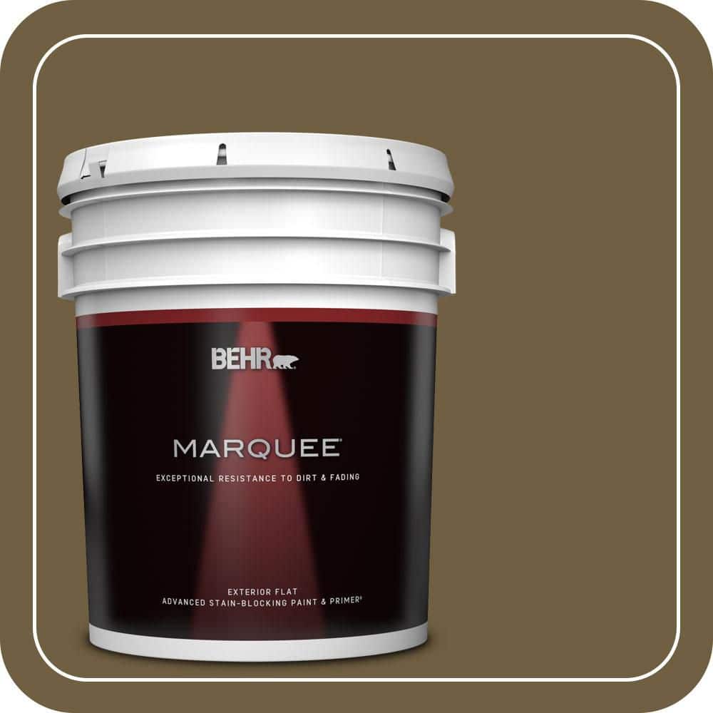 5 gal. #360F-7 Olive Shadow Flat Exterior Paint & Primer price history on PriceWatchPro