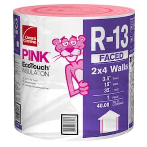 Owens Corning R 30 Pink Unfaced Fiberglass Insulation Roll 15 In X 25 Ft Ru70 The Home Depot