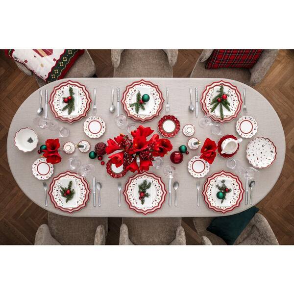 Villeroy & Boch Toy's Delight Red and White Buffet Plate