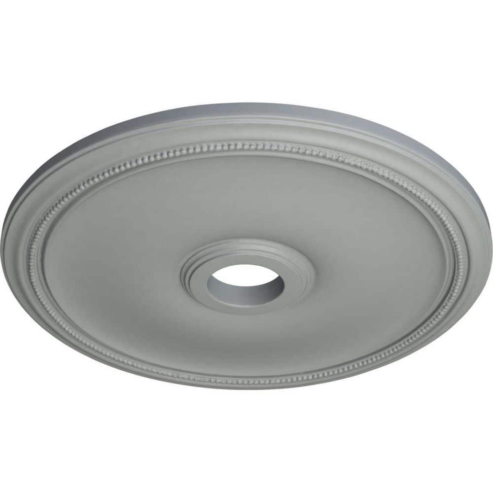 Theia 24" Primed High-Density Urethane Ceiling Medallion