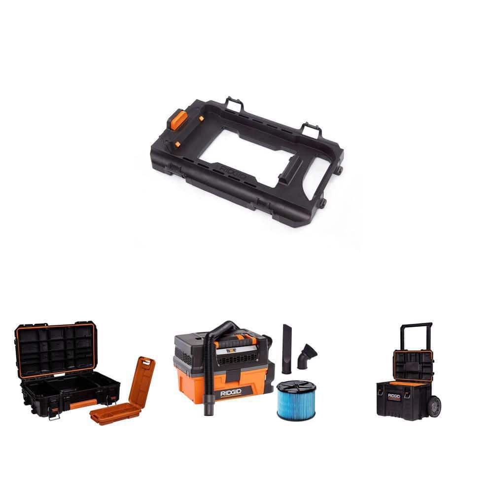 RIDGID Pro Gear System Gen 2.0 Stackable Durable Compact Power