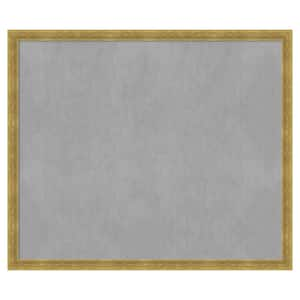 Angled Gold 51 in. x 43 in. Framed Magnetic Board