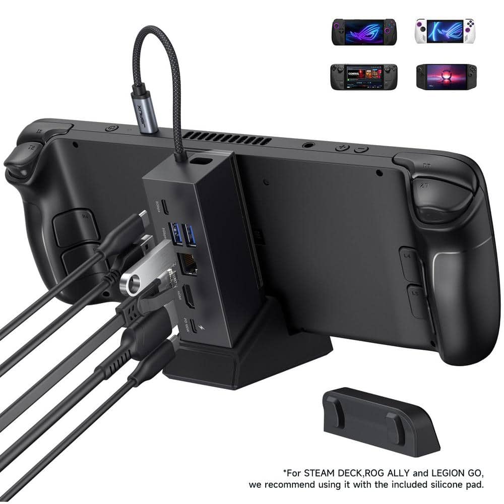 iVANKY 4K120Hz ドック ROG Ally X/Legion Go/ iVANKY 14-in-1 RGB 4K@120Hzドック ROG Ally X/Legion Go/Steam