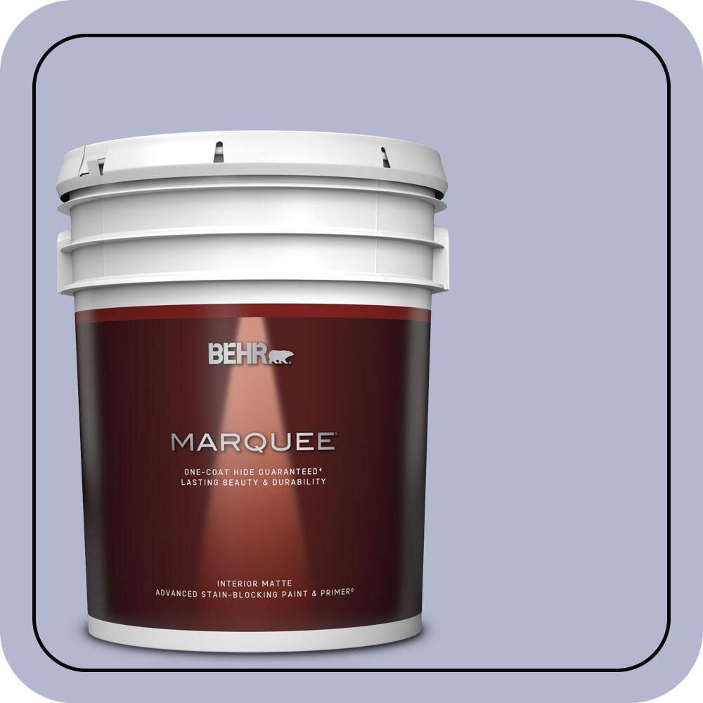 5 gal. #620C-3 Purple Surf Matte Interior Paint & Primer price history on PriceWatchPro