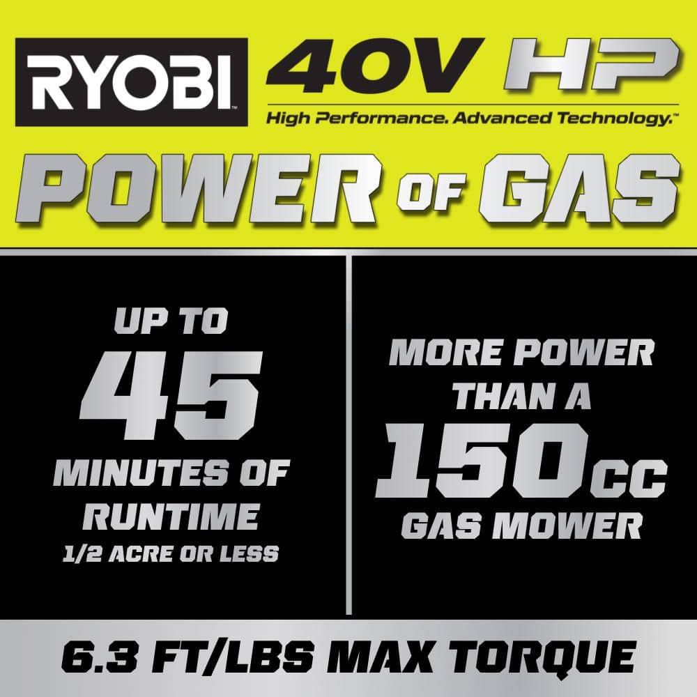 40V HP Brushless 20in Cordless Lawn Mower - rated 4.5428 stars from 678 reviews