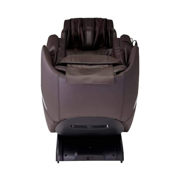 Synca Wellness CirC+ Gray Modern Synthetic Leather Heated Zero Gravity SL  Track Massage Chair CirC+ - The Home Depot