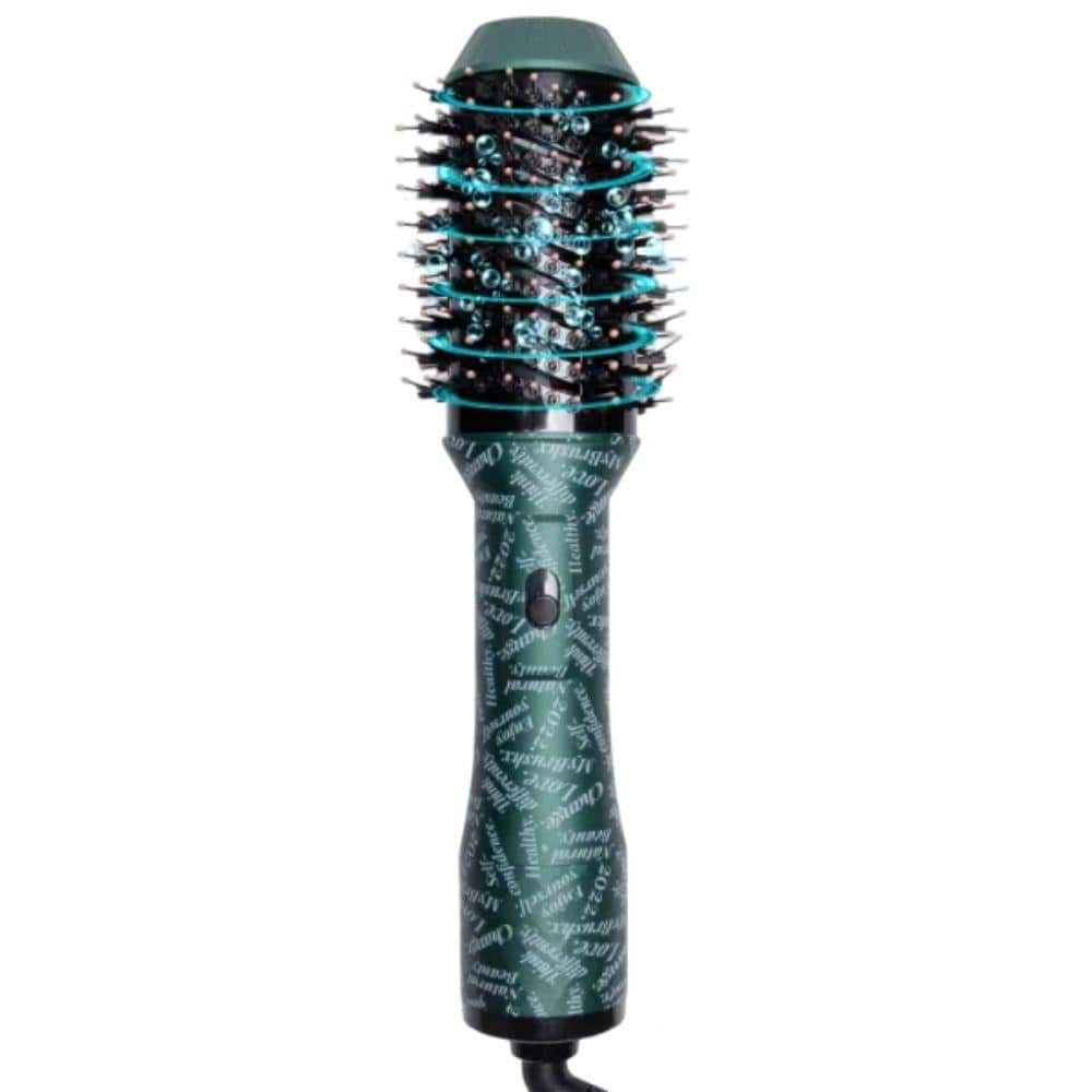 4-in-1 Professional Hot Air Brush and Blow Dryer with Styler Volumizer in G