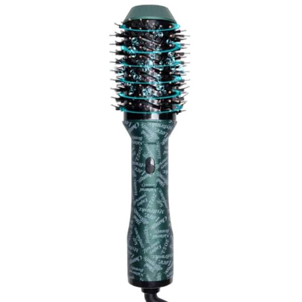 Aoibox 4-in-1 Professional Hot Air Brush and Blow Dryer with Styler Volumizer in Green
