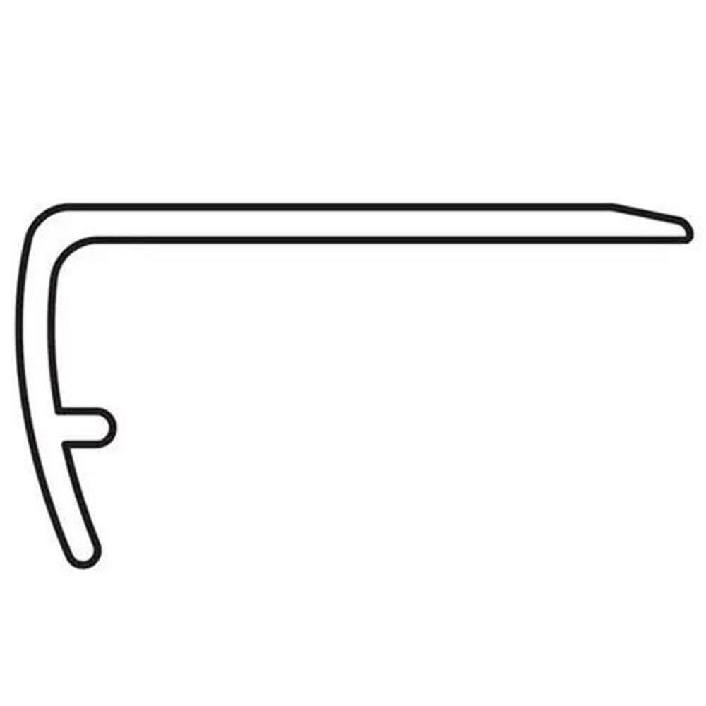 Sydney Country Pine 1.16 in. T x 2.07 in. W x 94 in. L Vinyl Overlap Stair Nose Molding price history on PriceWatchPro