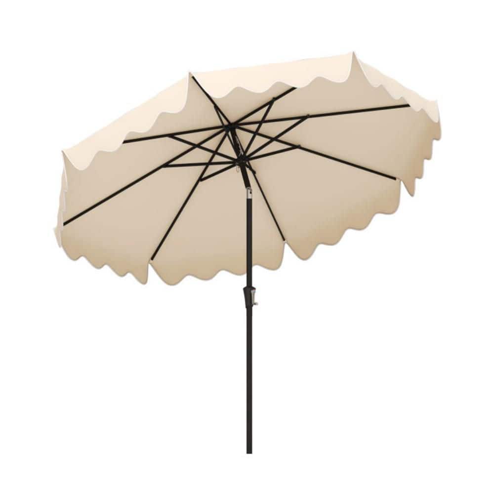 9 ft. Patio Umbrella in Beige with Crank Handle and Push Button Tilt price history on PriceWatchPro