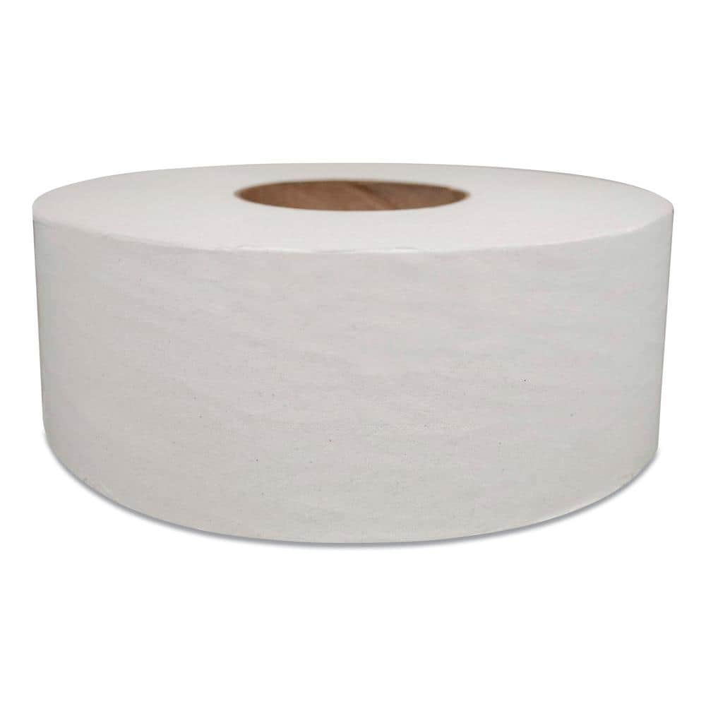 Jumbo Toilet Paper, Septic Safe, 2-Ply, White, 1000 ft, (12-Carton) MORM99  - The Home Depot