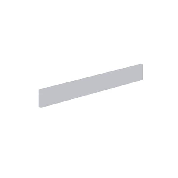 J COLLECTION Milton 3 in. W x 30 in. H Cabinet Filler in Light Gray
