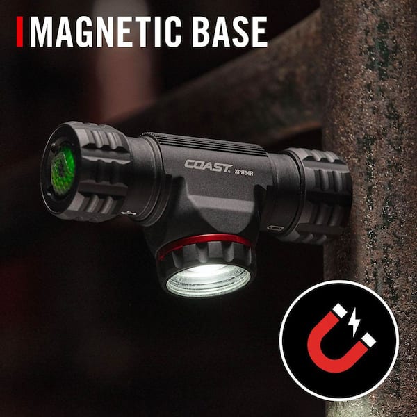 Coast XPH34R 2075 Lumen USB-C Rechargeable Battery Powered LED