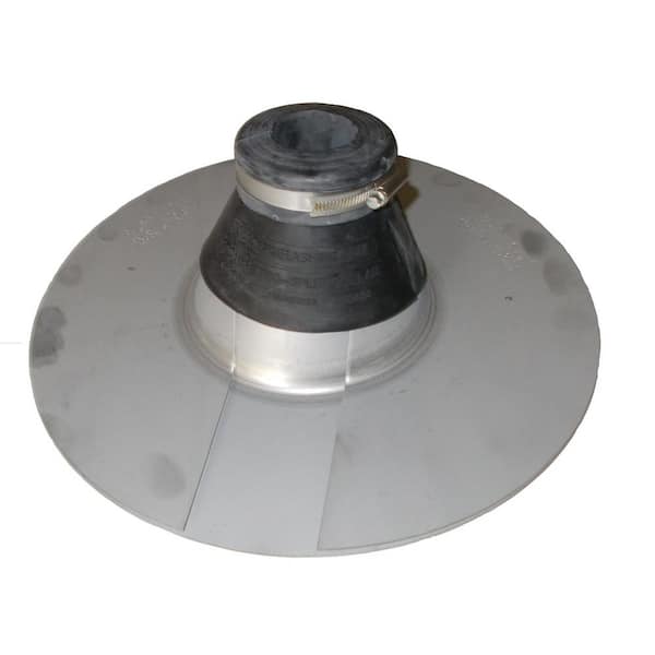 All Style Retro-Spin Electric Mast Flashing Kit with (NPS) 1 1/2 in. (1.90 O.D.) Retro-Split Conduit Storm Collar