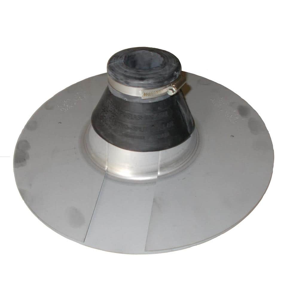 All Style Retro-Spin Electric Mast Flashing Kit with (NPS) 1 1/2 in. (1.90 