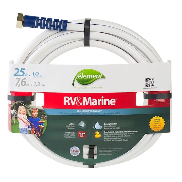 Element RV and Marine 1/2 in. x 25 ft. Medium Duty Water Hose