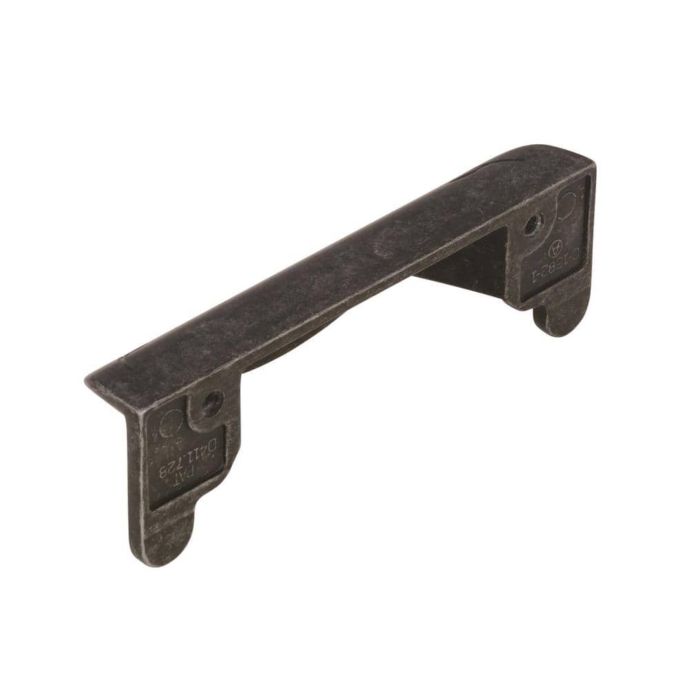 Wrought Iron Dark 3-Inch Nature's Splendor Cup Pull