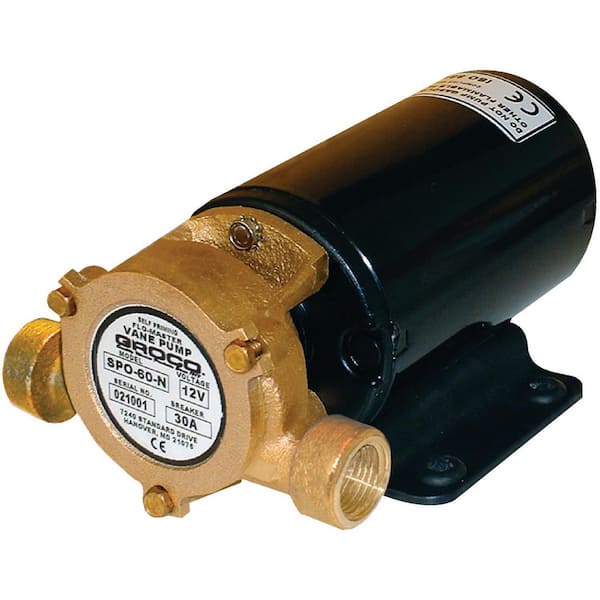 12-Volt SPO Heavy-Duty Vane Pump